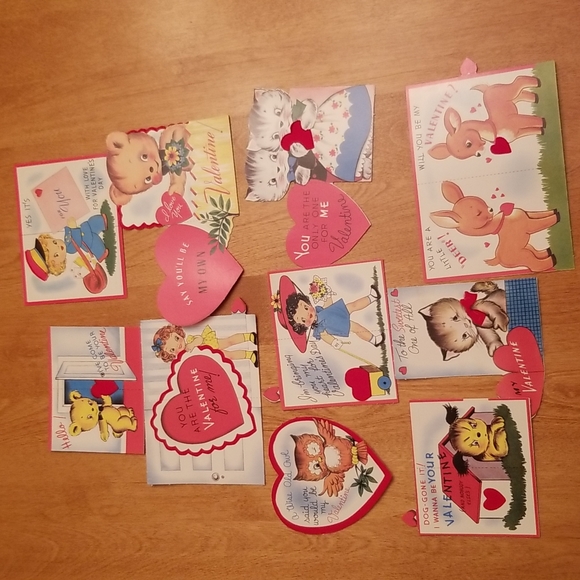 ♥️VINTAGE STYLE VALENTINE'S CARDS - Picture 11 of 11